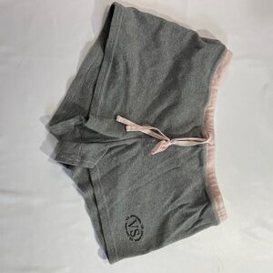 Victoria's Secret Gray and Pink Lounge Shorts